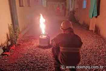 Vazamento em botijão de gás provoca incêndio em Montes Claros - O Tempo