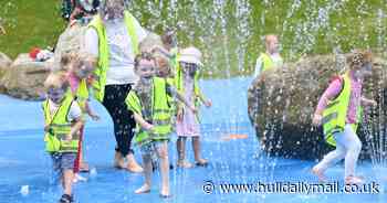 Hull's East Park Splash Pad reopens after council fixes problem - Hull Live