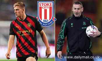 Manchester City starlet Liam Delap will link up with his dad and throw-in legend Rory at Stoke