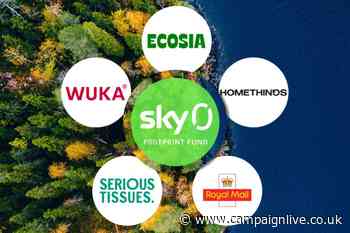 Sky picks five winners of its sustainable advertising fund