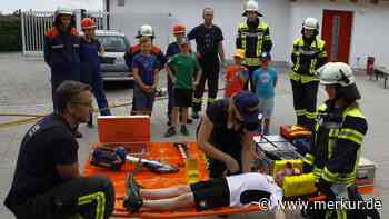 Die beste Art der Nachwuchs-Werbung: Großer Aktionstag der vier Bockhorner Feuerwehren begeistert die Kinder - Merkur.de