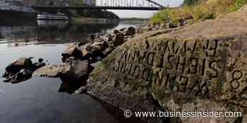 Centuries-old 'hunger stones' reappear as Europe's rivers run dry - Business Insider