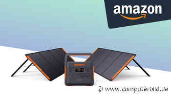 Amazon: Solargenerator von Jackery 250 Euro günstiger