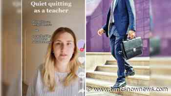 What is the #QuietQuitting, the work trend that has taken over social media? - Times Now