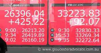 Asian stocks solid, NZ dollar jumps - Gloucester Advocate