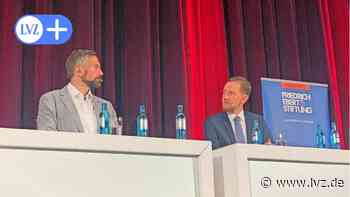 Podiumsdiskussion in Dresden: Michael Kretschmer und Martin Dulig - Streit auf offener Bühne - Leipziger Volkszeitung