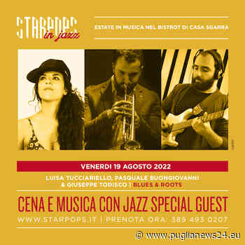 Trani, il 19 agosto 2022 il concerto ‘Blues & Roots’ - Puglia News 24