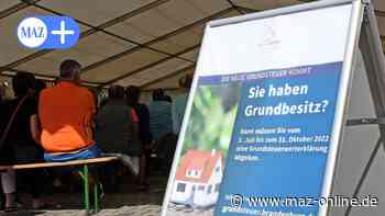 Luckenwalde: Neuer Info-Termin zur Grundsteuerreform - Märkische Allgemeine Zeitung