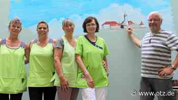 Kunst aus Kahla: Die Leuchtenburg auf der Fassade