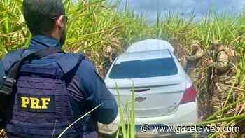 Carro roubado em Rio Largo é recuperado em trecho da BR-104 - GazetaWeb
