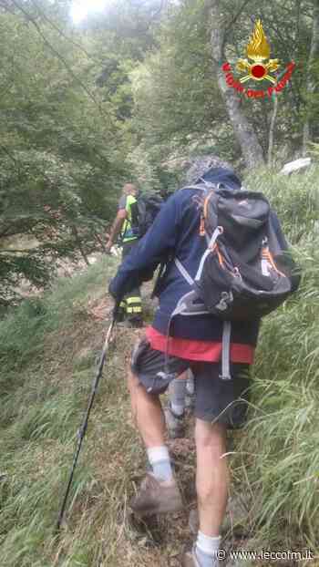 SI PERDONO SOPRA PREMANA, ESCURSIONISTI SOCCORSI - Lecco FM