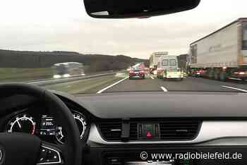 LKW mit Fleisch brennt auf A33 bei Borchen - Radio Bielefeld
