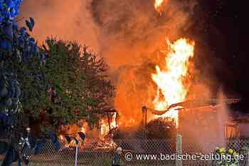 Mehrere Brände beschäftigen die Feuerwehren in Ettenheim, Kappel-Grafenhausen, Lahr und Friesenheim - Ettenheim - badische-zeitung.de