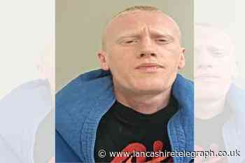 'Violent' man with links to Samlesbury wanted for breaching suspended sentence