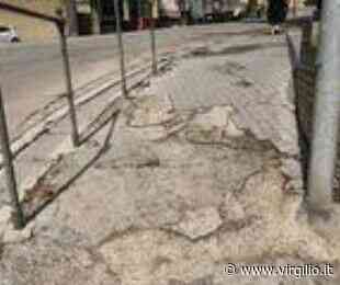 "Lasciatelo così, è un vanto per Fermo", il sarcasmo di Andrenacci sul marciapiede disastrato - Virgilio