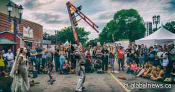 Special guests from Kids with Cancer Society become Global Edmonton reporters at the Fringe
