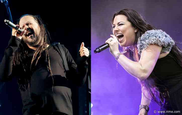 Watch Korn reunite with Evanescence’s Amy Lee to perform ‘Freak On A Leash’