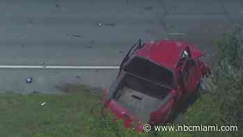 Man Charged in Opa-locka Car Crash That Killed Man, Unborn Child