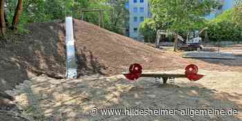 Spielplatz in Hildesheim wieder sicher: Stinkende Bahnschwellen sind weg - www.hildesheimer-allgemeine.de