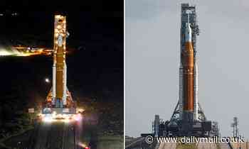 NASA's Space Launch System rolls out to the launch pad ahead of Artemis I mission set for August 29 