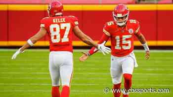 Travis Kelce thinks Chiefs will see improved Patrick Mahomes this year: 'He keeps finding ways to get better'