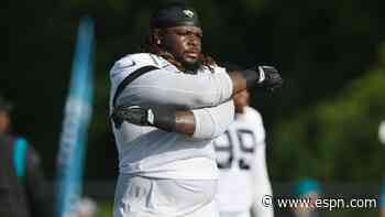 Jaguars release ex-starting nose tackle Brown