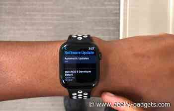 watchOS 9 beta 6 in action (Video)