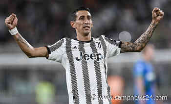 Juventus, infortunio Di Maria: l'argentino salterà la Sampdoria - Samp News 24