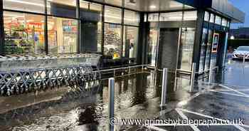 Louth flood alert issued as torrential downpours hit - Grimsby Live