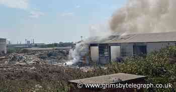 Pictures show the dramatic scale of Scunthorpe industrial waste fire - Grimsby Live