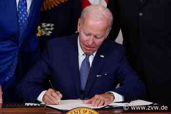 Biden unterzeichnet historisches Klima-Gesetz - Zeitungsverlag Waiblingen
