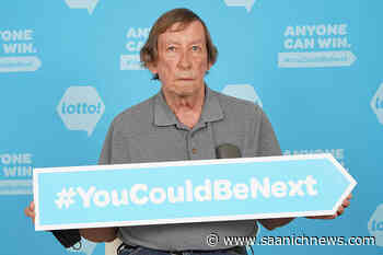 Nanaimo man celebrates ‘overwhelming’ $1-million Lotto Max win - Saanich News