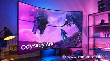 Odyssey Ark: Samsungs Riesen-Monitor braucht keine Konsole - COMPUTER BILD