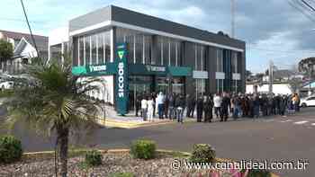 VÍDEO: ﻿Nova agência do Sicoob Credimoc é inaugurada em Faxinal dos Guedes - Canal Ideal