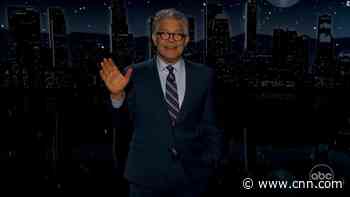 Al Franken mocks Trump and Cruz in return to late-night