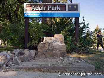 ‘It’s such a waste’: Plaque honouring Garneau neighbourhood's namesake vandalized