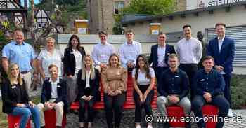 Heppenheim: Sparkassen-Auszubildende legen los - Echo Online