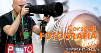 Iscriviti al corso di fotografia base di Emiliano Grillotti | I dettagli - Rieti Life