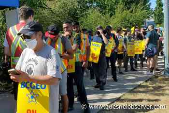 VIDEO: B.C. public service workers begin job action amid bargaining breakdown - Quesnel - Cariboo Observer