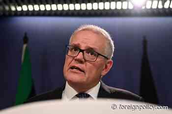 Scott Morrison Sparks Australia's (Latest) Quiet Crisis - Foreign Policy