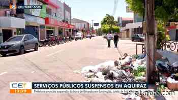 Tensão política ocasiona suspensão da coleta de lixo em Aquiraz, no Ceará - Globo