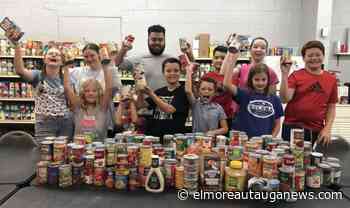Academy Days Students Collect Canned Food for WELCOME of Millbrook - Elmore Autauga News