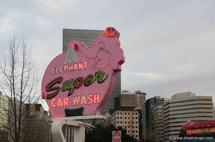 Slog PM: CDC Reshuffles, It's Toasty AF, Board Votes on Pink Elephant Car Wash Landmark Status