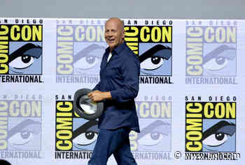 Bruce Willis jams on the harmonica, 5 months after aphasia announcement - AOL