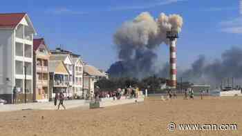 Ukraine admits it was behind three explosions in Crimea. Here's what we know