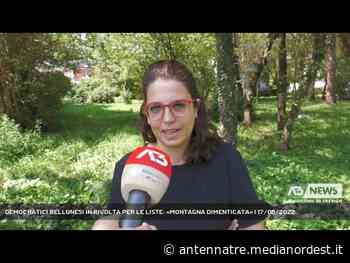 BELLUNO | DEMOCRATICI BELLUNESI IN RIVOLTA PER LE LISTE: «MONTAGNA DIMENTICATA» - ANTENNA TRE