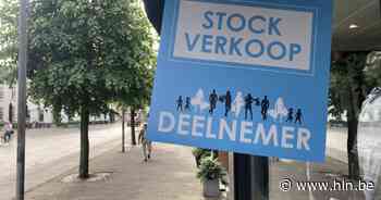 Lokerse middenstanders organiseren stockverkoop - Het Laatste Nieuws