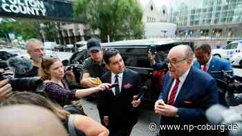 USA - Trump-Vertrauter Giuliani vor Geschworenenjury - Neue Presse Coburg