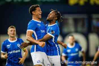 Genk-youngster Andras Németh gaat de strijd aan met Samatta - De Morgen
