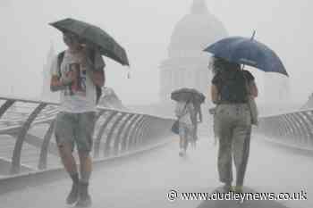Lingering showers and thunderstorms could hit parts of the UK - Dudley News